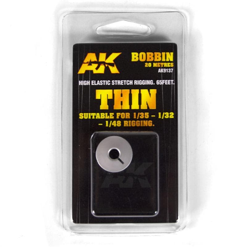 Elastic Rigging Bobbin Thin