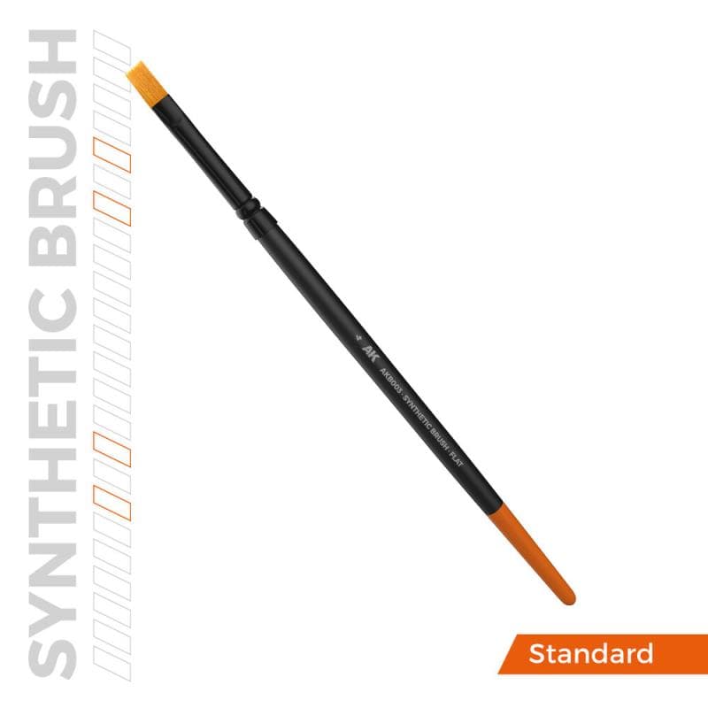 Ak Synthetic Brush - Flat 4