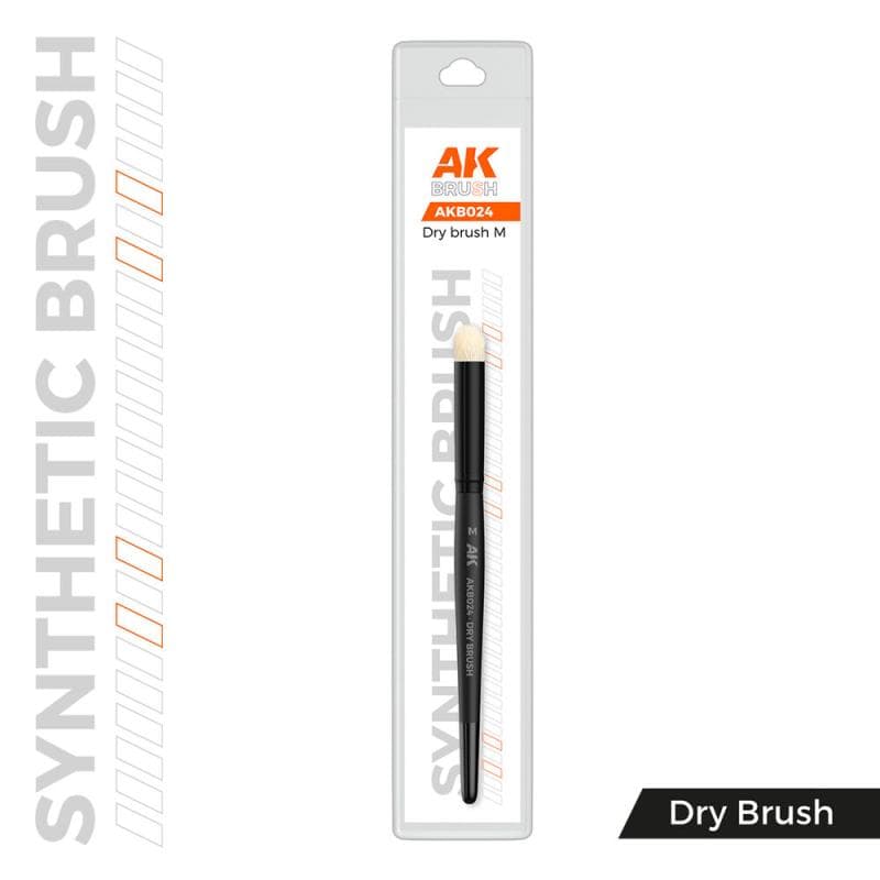Ak Synthetic Dry Brush - M