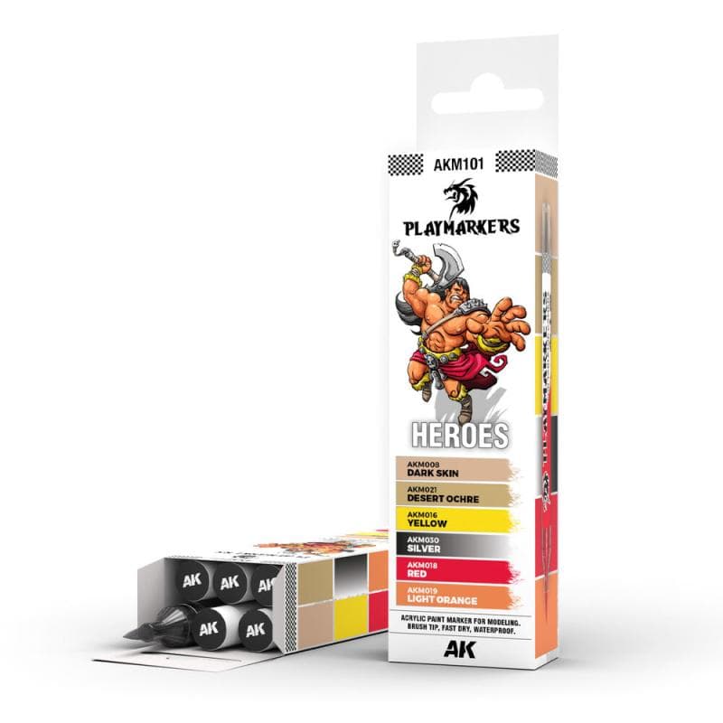 Playmarkers Set - Heroes (6 Farben)