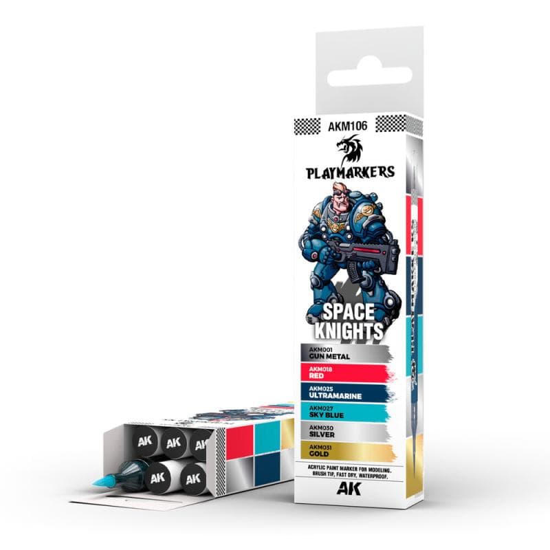 Playmarkers Set - Space Knight (6 Farben)