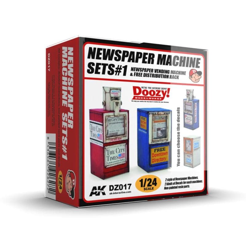 Newspaper Machine Sets 1