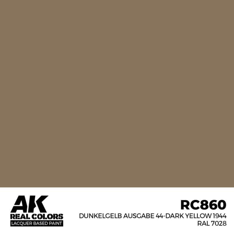 Dunkelgelb Ausgabe 44-Dark Yellow 1944 Ral 7028 - 17 Ml