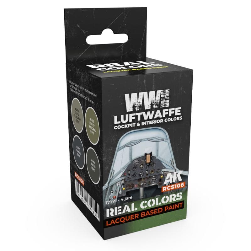 Wwii Luftwaffe Cockpit & Interior Colors Set