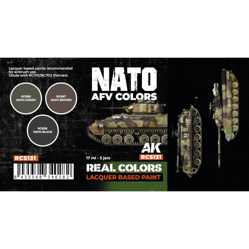 Nato Afv Colors Set