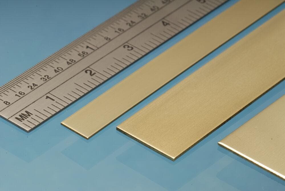 Brass Strip 12 X 0.8 Mm