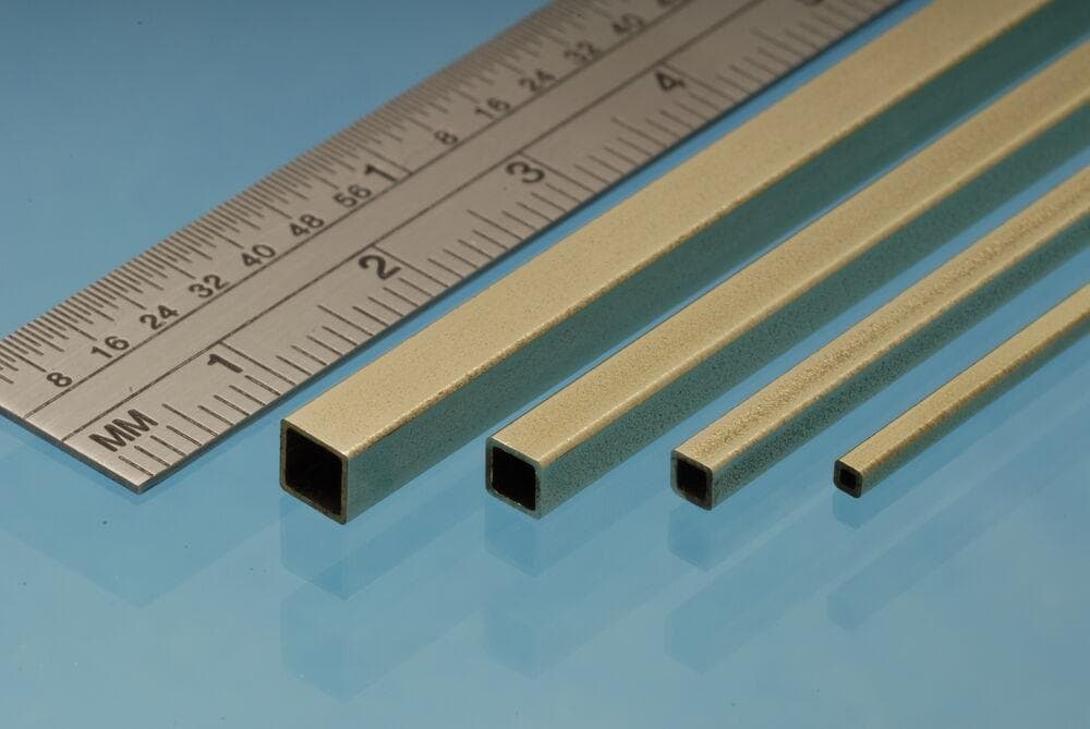 Square Brass Tube 1.6 Mm X 1.6 Mm