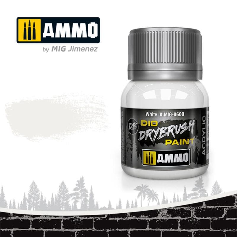 Drybrush White