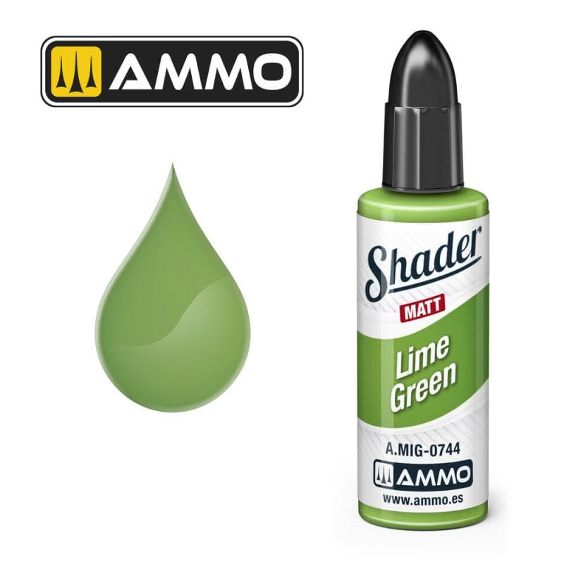 Matt Shader Lime Green