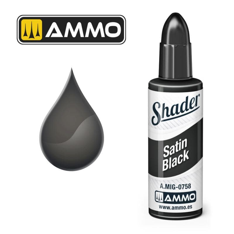 Matt Shader Satin Black