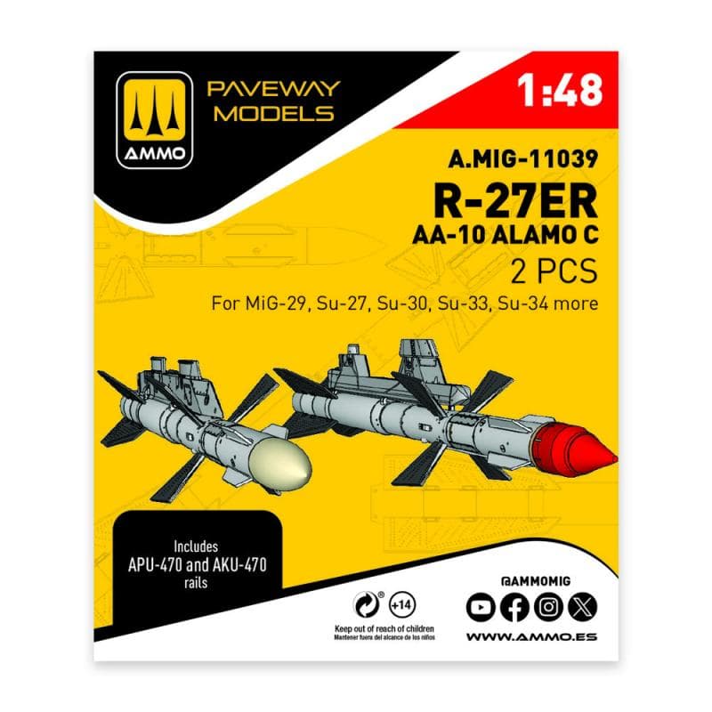 R-27er - Aa-10 Alamo C (2 Pcs)