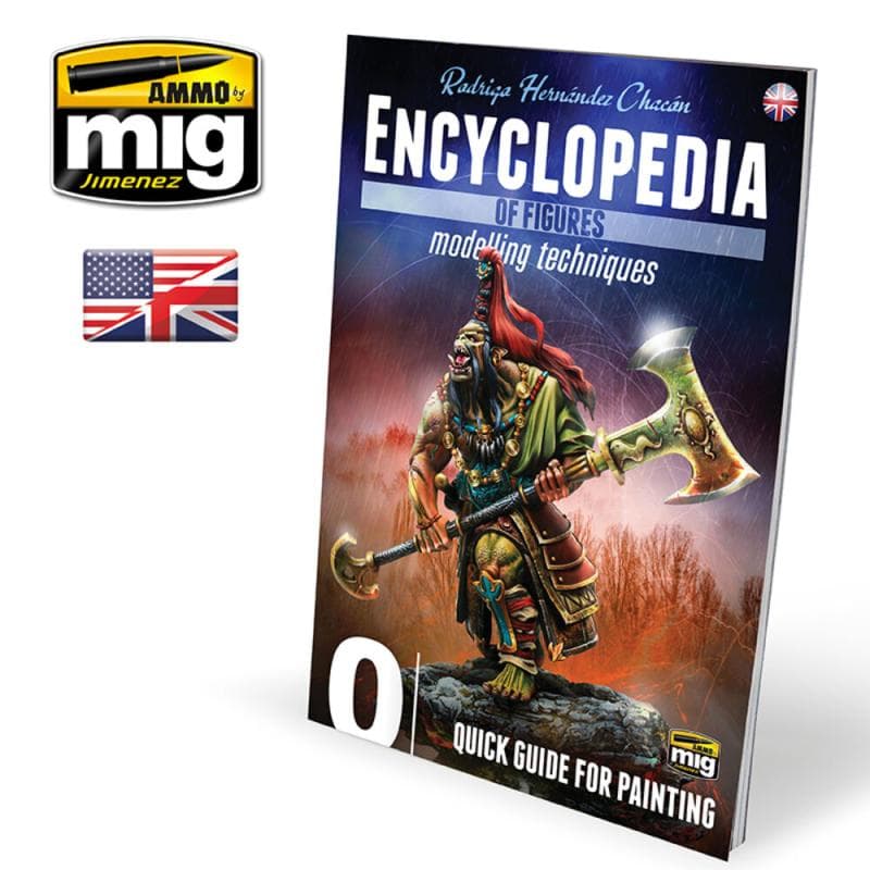 Encyclopedia Of Figures Modelling Techniques - Vol. 0 Quick Guide For Painting (English)