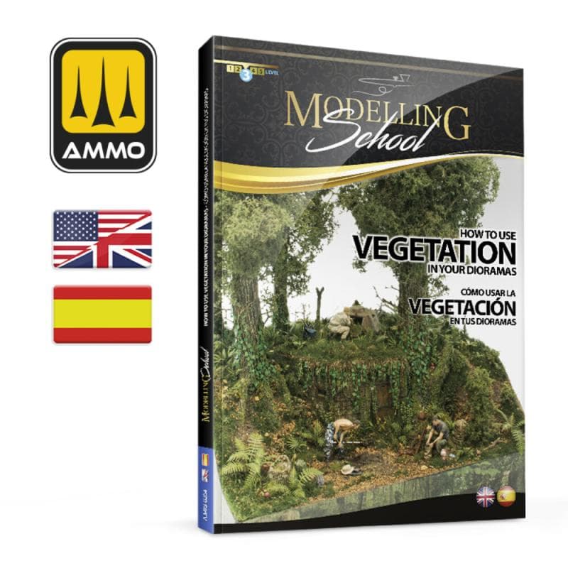 Modelling School - How To Use Vegetation In Your Dioramas (Multilingual)