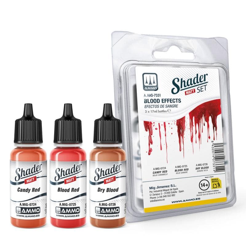 Matt Shader Set Blood Effects