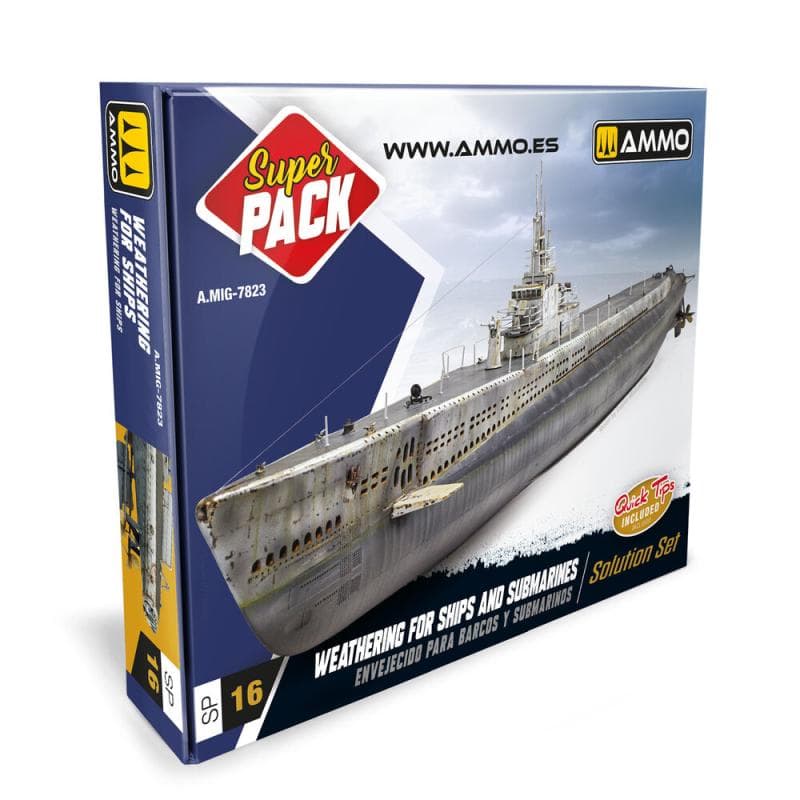 Super Pack Weathering For Ships And Submarines