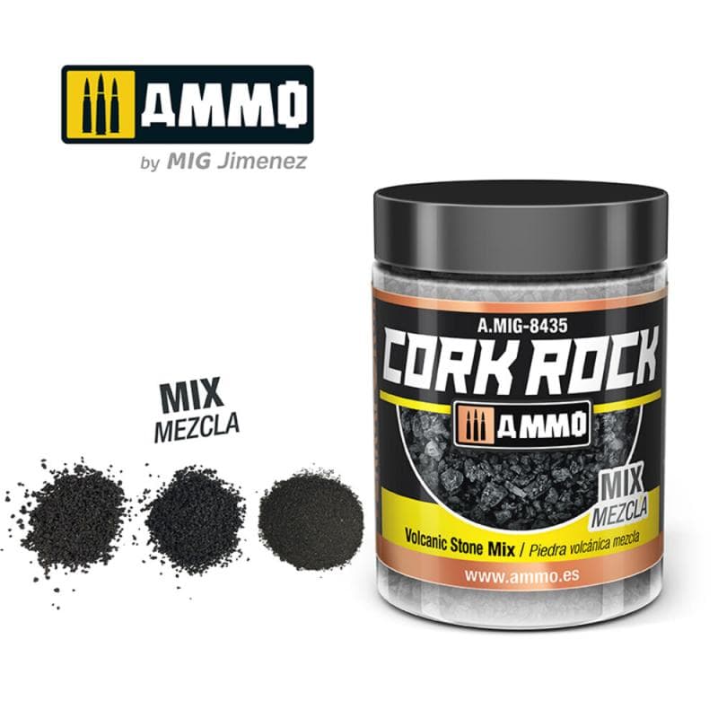 Create Cork Volcanic Rock Mix (Jar 100ml)