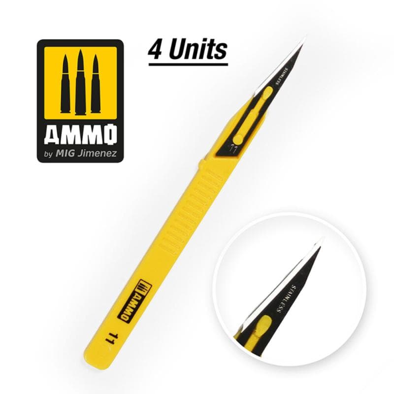 Mini Blade Straight - 4 Pcs