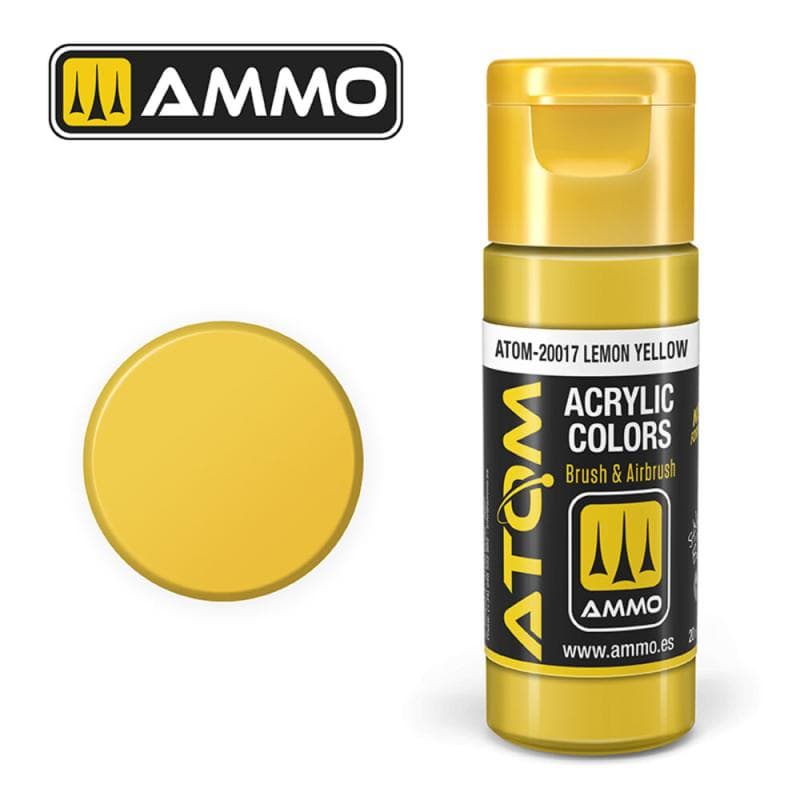 Atom Color Lemon Yellow