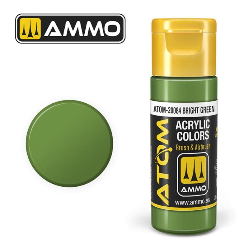 Atom Color Bright Green