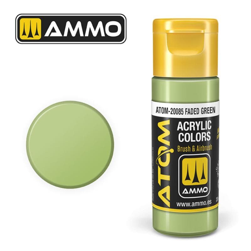 Atom Color Faded Green