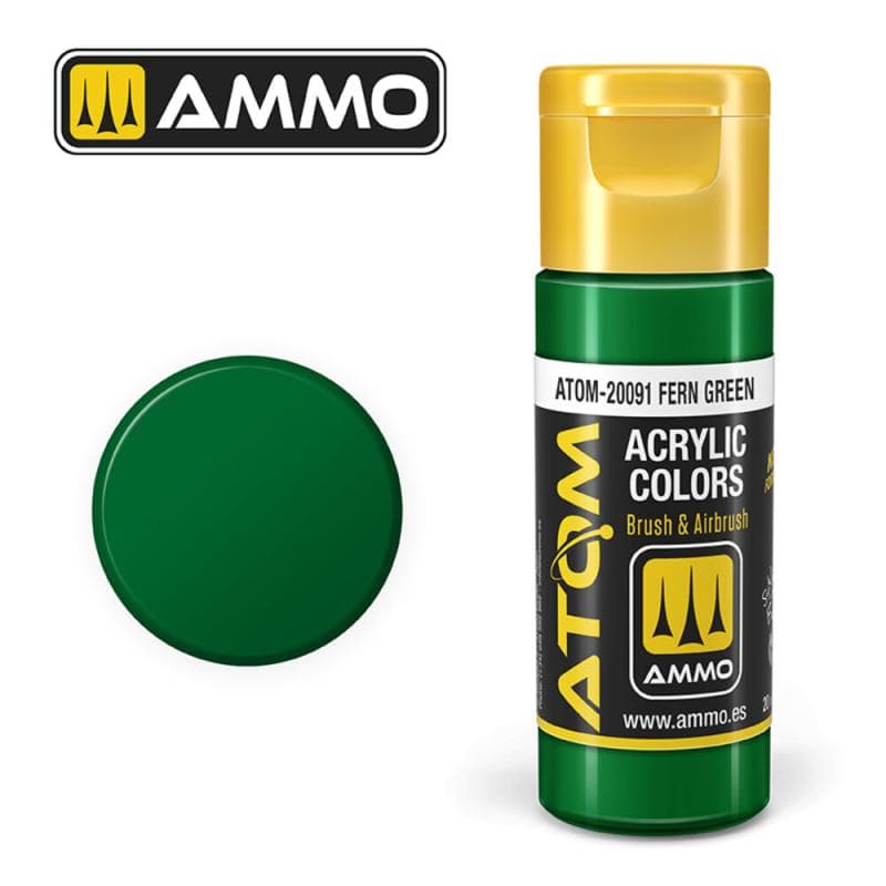 Atom Color Fern Green