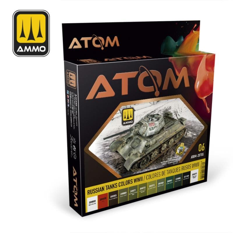 Atom-Russian Tank Colors Wwii