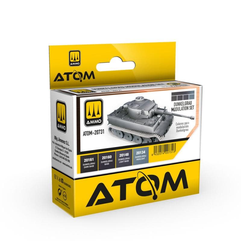 Atom Dunkelgrau Modulation Set