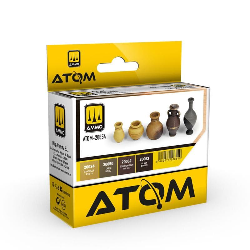 Atom Clay Colors Set