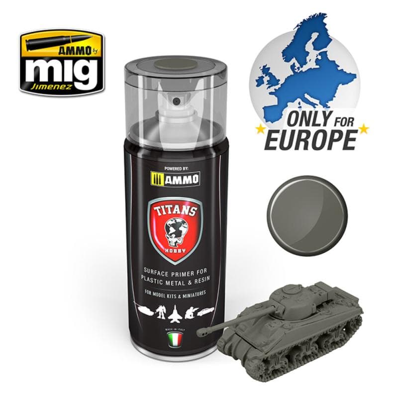 German Field Grey Matt Primer - Titans Hobby