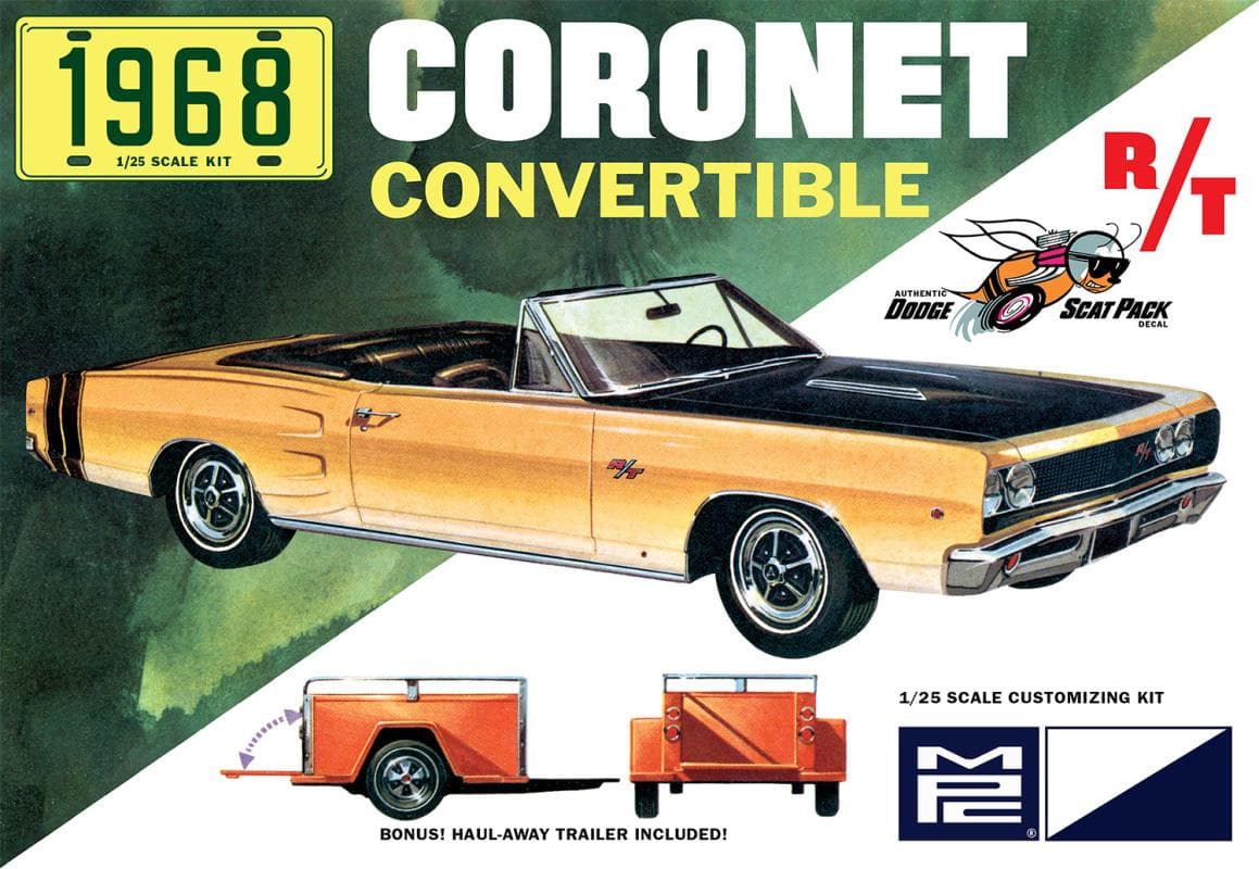 1968 Dodge Coronet Convertible W/Trailer