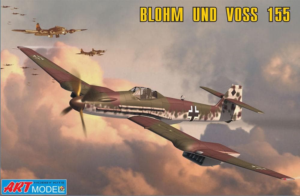 Blohm & Voss 155v2 Wwii Ger. Interceptor