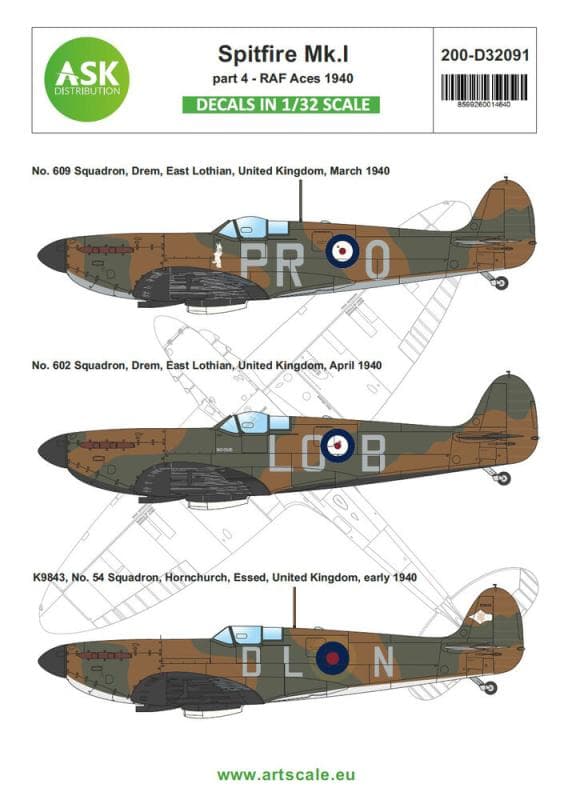 Spitfire Mk.I Early Part 4 - Raf Aces 1940