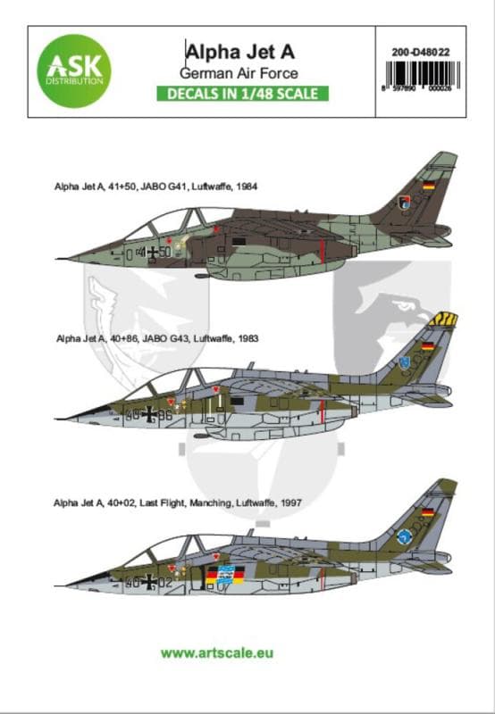Alpha Jet A Germain Air Force - Bundeswehr