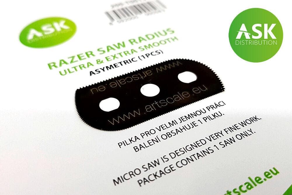 Ask Razor Saw Radius - Ultra & Extra Smooth Asymmetric 100/65 Teeth1 Pc.