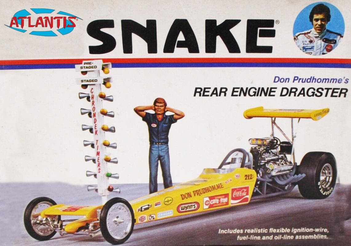 Don Prudhomme Snake Rear Engine Dragster