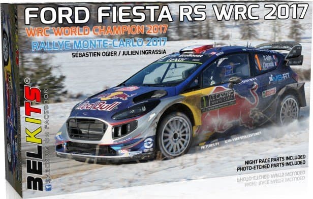 Ford Fiesta Rs Wrc 2017 - Rallye Monte Carlo 2017 - Sebastian Ogier
