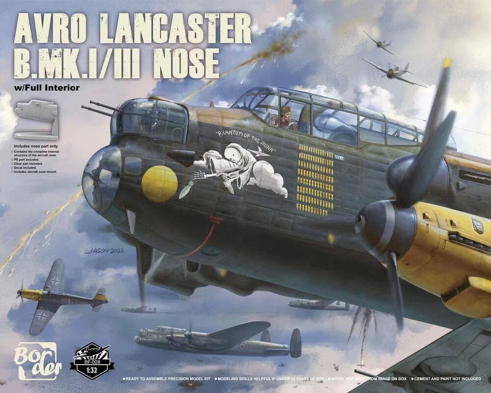 Nose Of Avro Lancaster B Mk.I/Iii W/ Full Interior