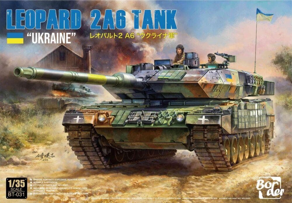 Leopard 2a6 Tank Ukraine