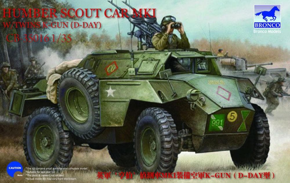 Humber Scout Car Mk.I W/Twin K-Gun (D-Day Version)