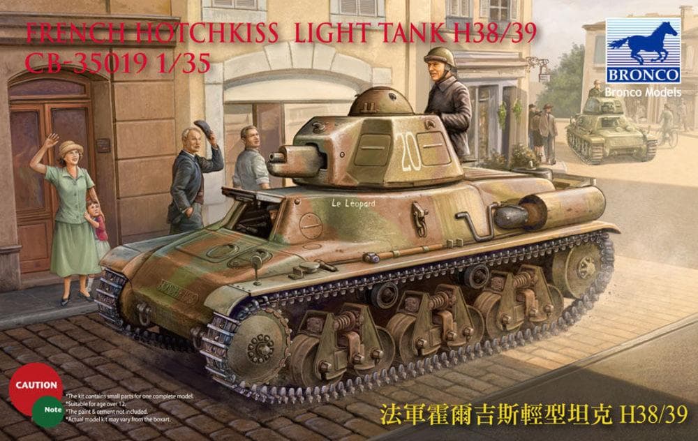 French H38/39 Light Tank ( 2 Versions)