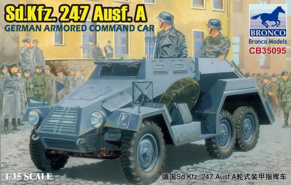 Sd.Kfz.247 Ausf.A.German Armored Command Car