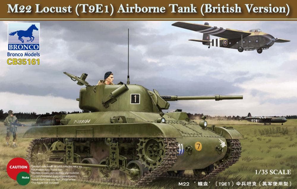 M22 Lucust (T9e1) Airborne Tank (British Version)