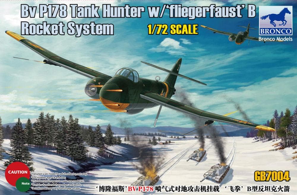 Bv P178 Tank Hunter W/Fliegerfaust`B Rocket System