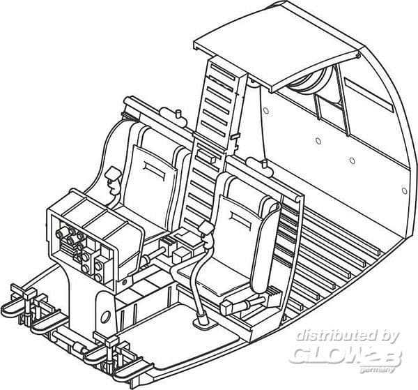 Oh-6 Cayuse - Interior Set