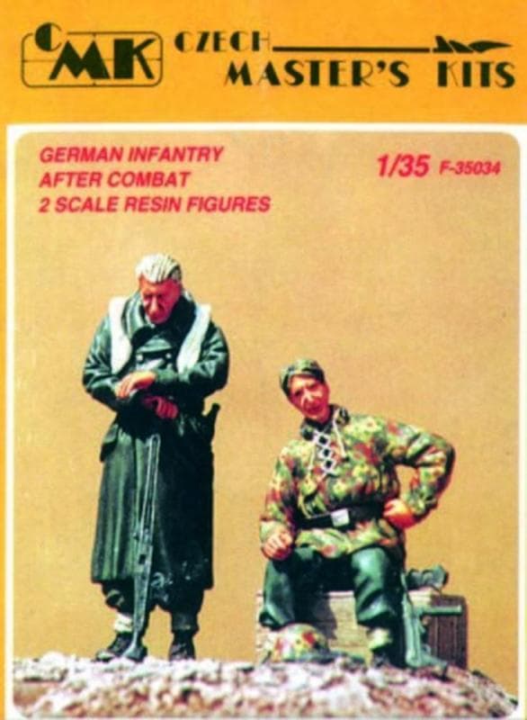 German Infantry After Combat (2 Figuren)