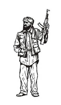 Palestine Warrior (1 Figur)