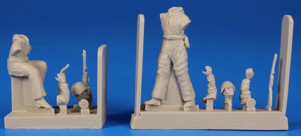 Soviet Tank Desant Troops (Ii) (2 Figuren) - T-34 And Another Tanks