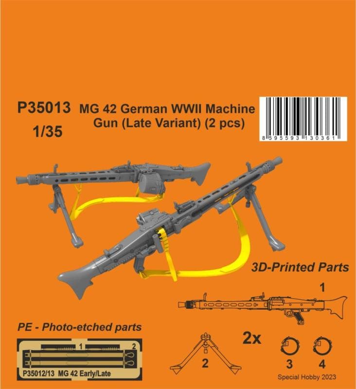 Mg 42 German Wwii Machine Gun (Late Variant)