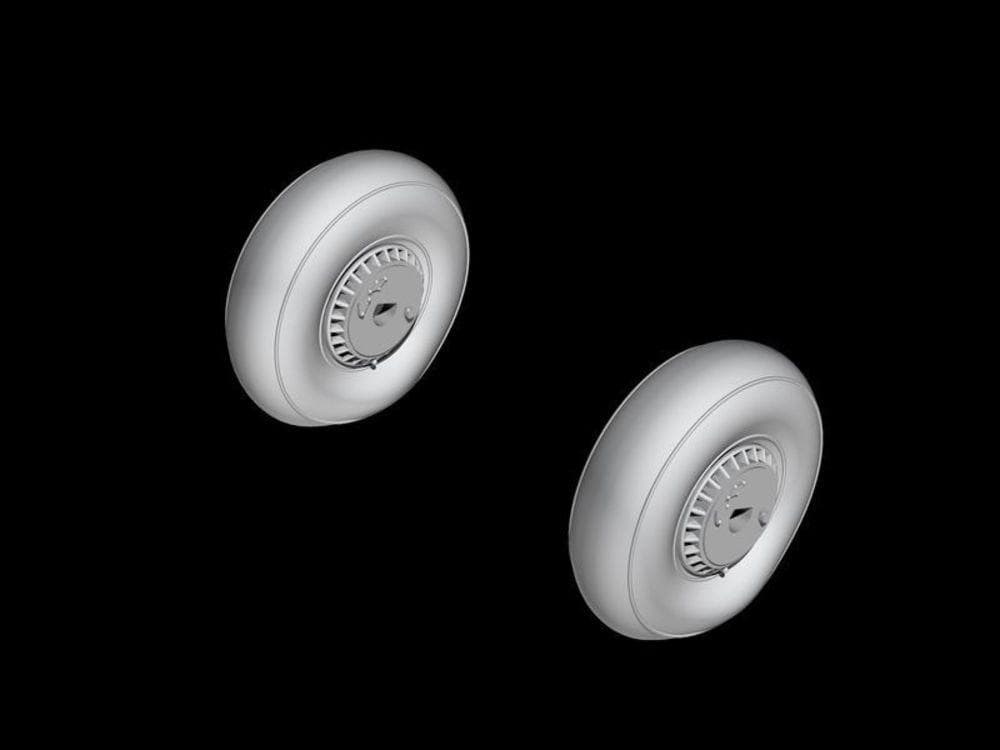 Reggiane Re 2005 - Main Wheels