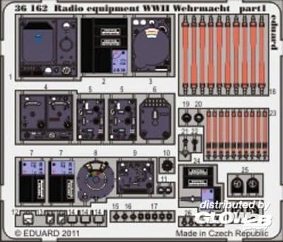 Radio Equipment Wwii Wehrmacht - Colour